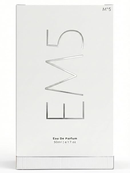 EM5 Nomade Perfume for Him/Her | Amber Oud Smoky leather Accords | Unisex Perfume Spray for Men & Women | Strong & Long Lasting Fragrance | Gift for Him & Her | 50ml