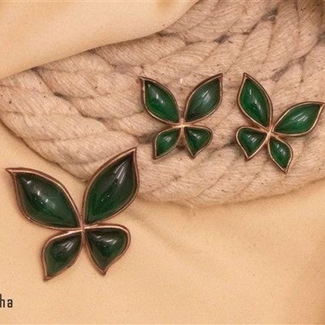 Butterfly Pendant Set-4