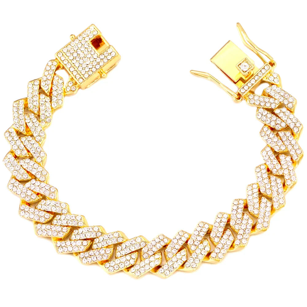 14MM Cuban Link Chain Bracelet