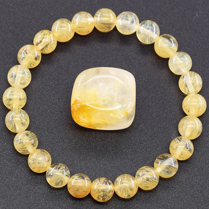 Natural Stone Healing Bead Bracelet for Balance