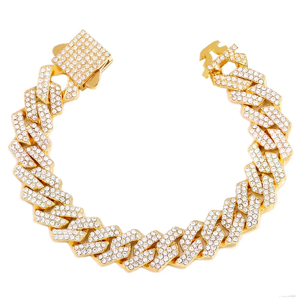 14MM Cuban Link Chain Bracelet