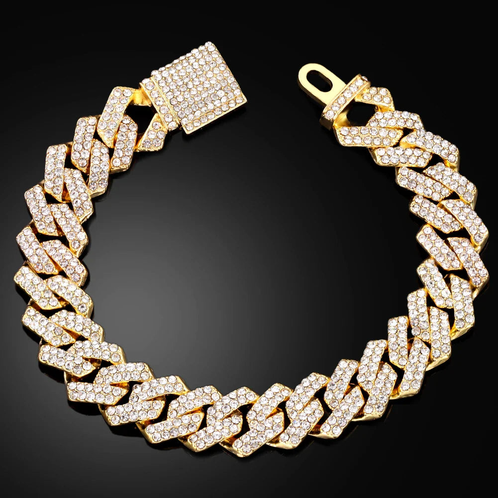 14MM Cuban Link Chain Bracelet