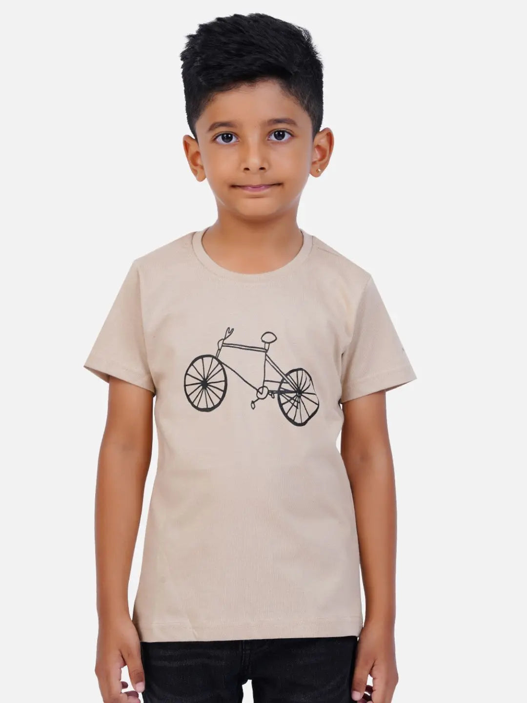 AirGarb kids' t-shirt featuring soft black cotton fabric-3