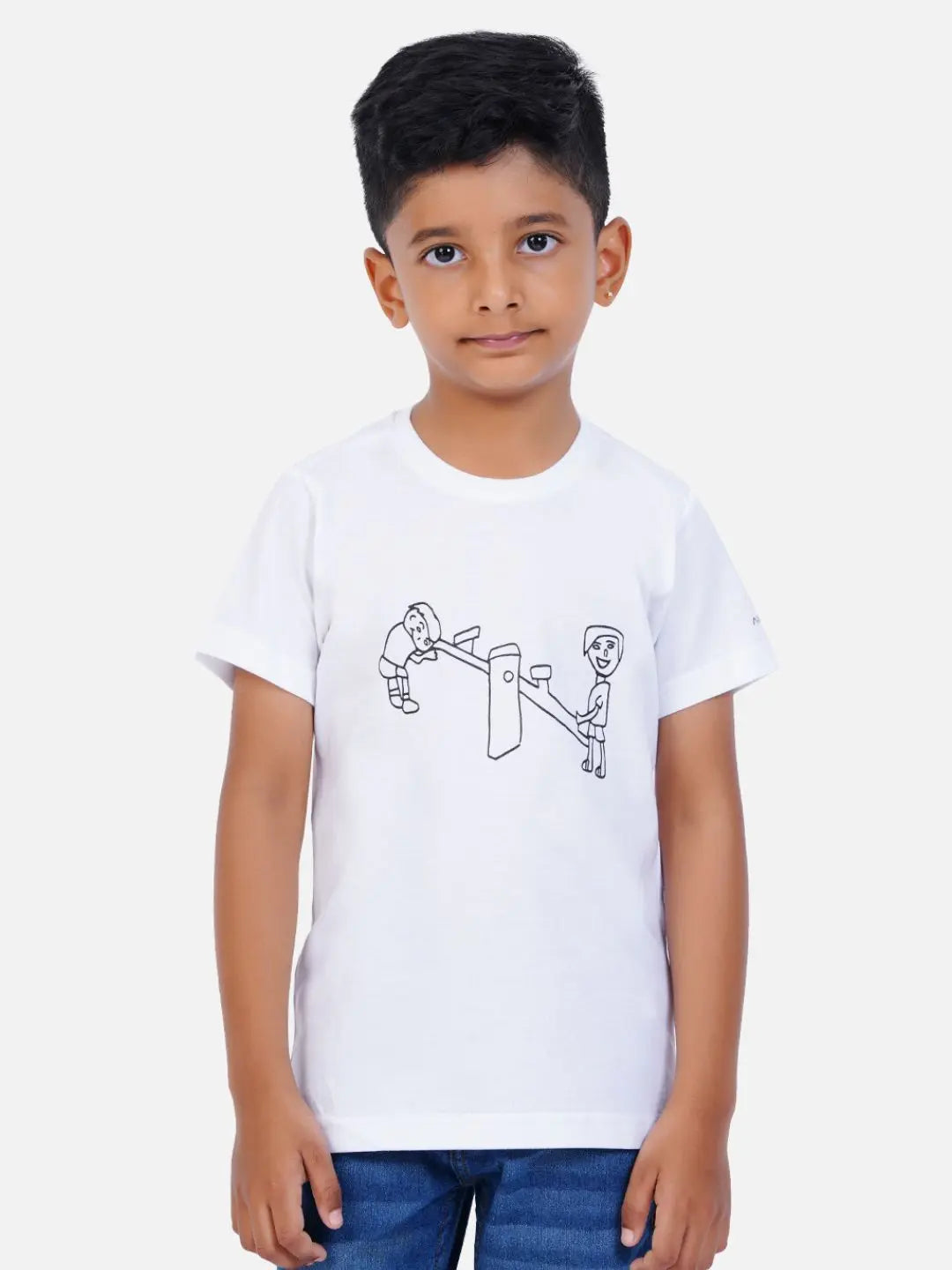 Kids Pure cotton tshirt for men and women medium size near me online india tirupur tamilnadu-5